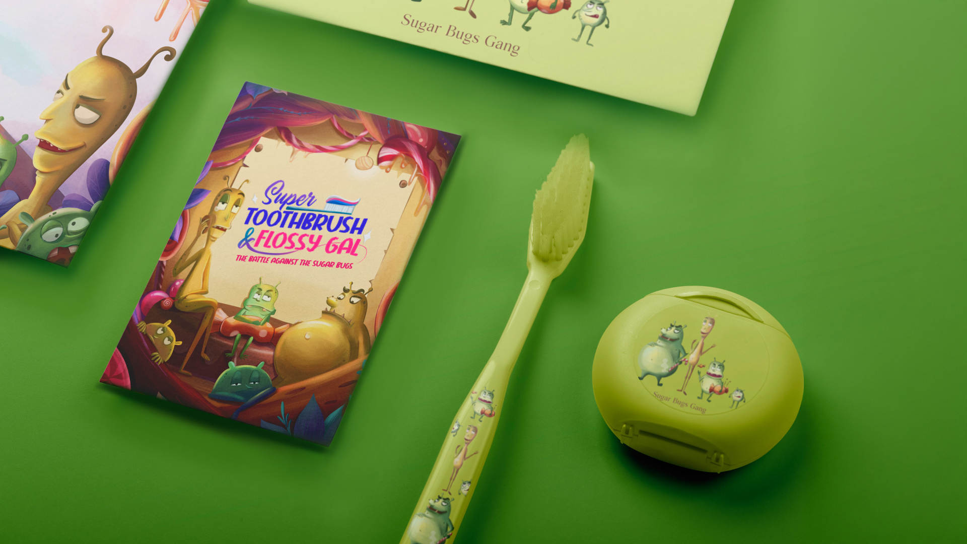 Super Toothbrush book mockup